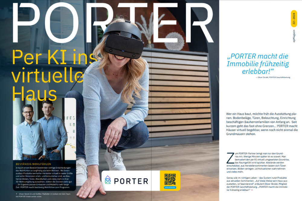 ep Magazin #22 Juni 2024, Seite 22: Per KI ins virtuelle Haus